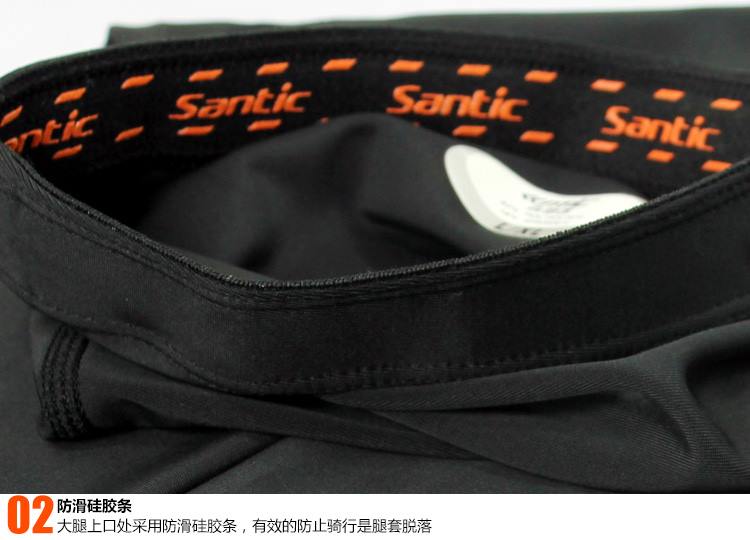 ong chan xe dap santic
