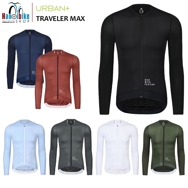 Áo đạp xe dài tay Monton TRAVELER MAX nhiều màu