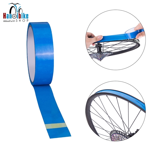 Băng keo dán lót vành xe đạp Tubeless chống xước mài mòn