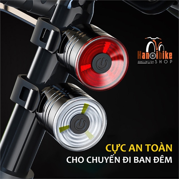 Đèn hậu xe đạp Night Warning 3 LED