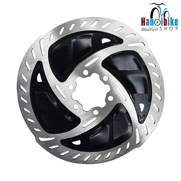 Đĩa Phanh xe đạp MT9100 tản nhiệt 6 ốc
