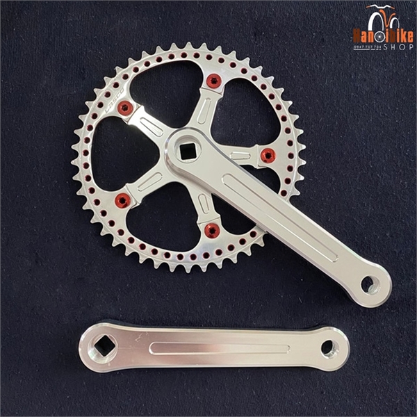 Đùi đĩa xe đạp Fixed Gear 1 tầng Lasco 46T BCD 144