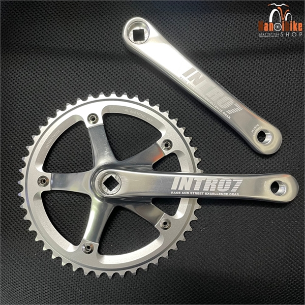 Đùi đĩa xe đạp Fixed Gear Intro7 A13 1 tầng cốt vuông BCD144