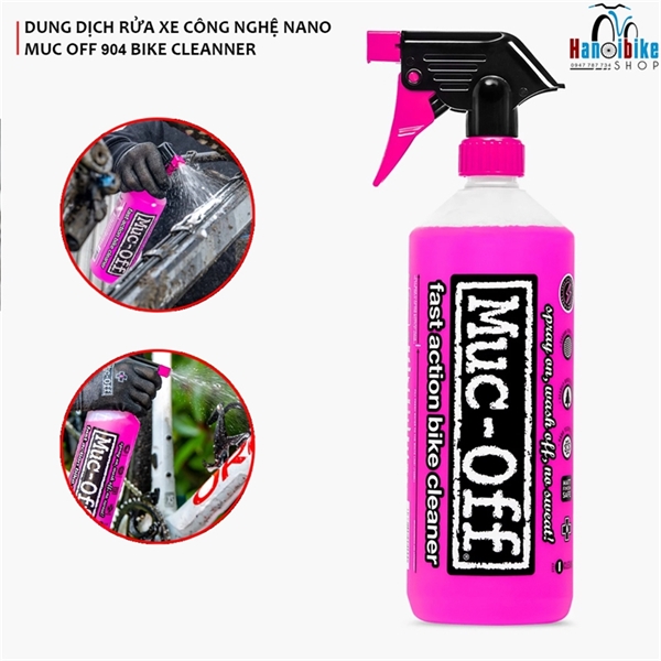 Dung dịch rửa xe công nghệ nano Muc-Off 904