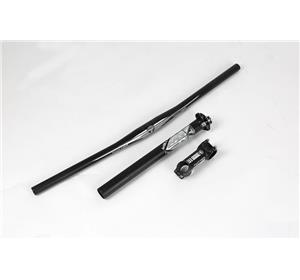 Ghi đông MTB nhôm + potang + cốt yên Twitter