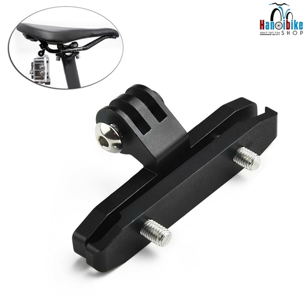 Giá đỡ gắn GoPro, đèn gắn đằng sau cọc yên xe đạp