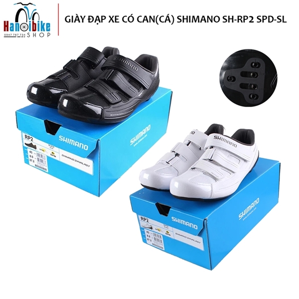 Giày đạp xe có can(cá) Shimano SH-RP2 khoá dán