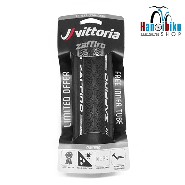 Lốp xe đạp Vittoria Zaffiro Pro cho bánh 700c