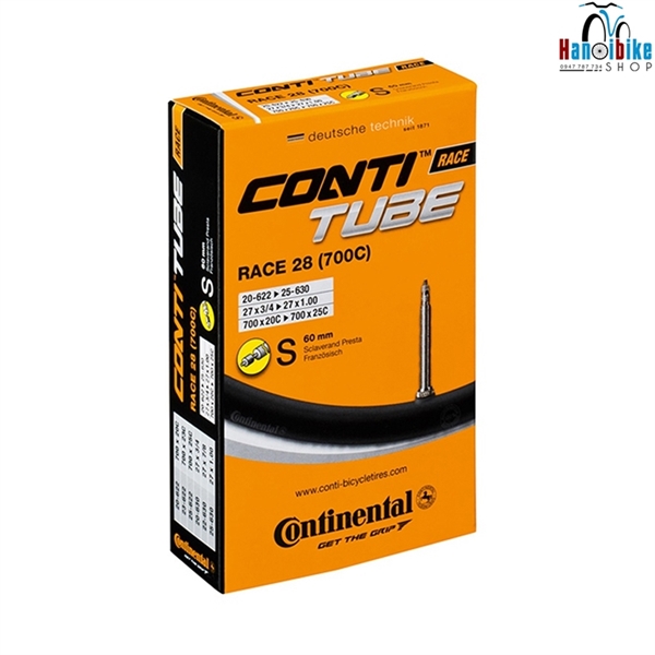 Săm xe đạp 700C CONTINENTAL 28″ S60 RE 60mm Van Nhỏ (Presta)