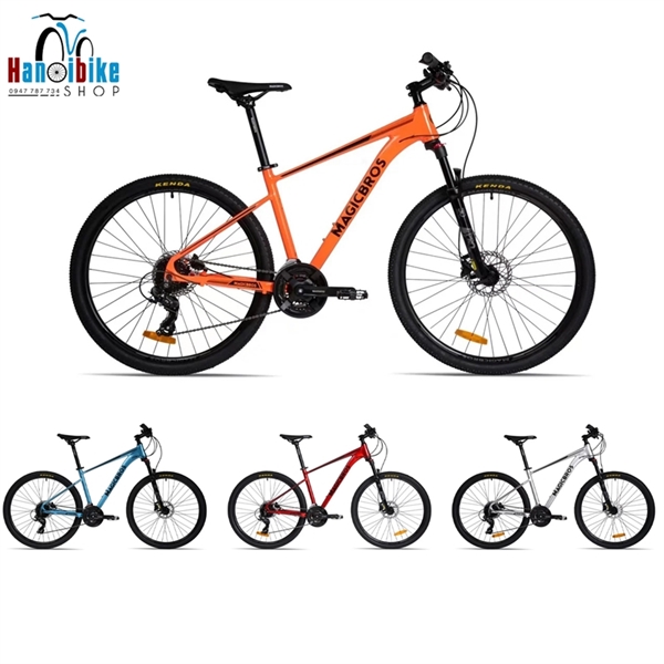 Xe đạp MTB Magicbros Spider 2 phanh dầu Shimano 27 speed