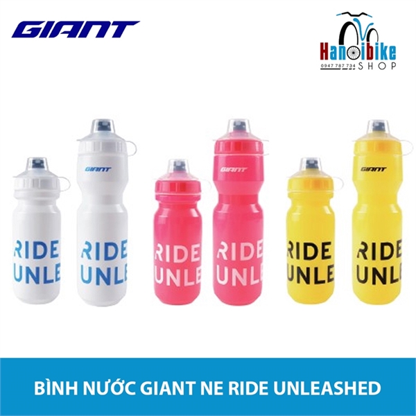 Bình nước gắn khung xe đạp Giant NE RIDE UNLEASHED
