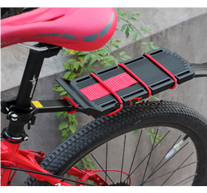 Gác Baga nhựa đỏ có chắn bùn bắt cọc yên