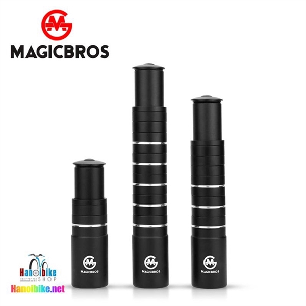 Nối potang nhôm MagicBros loại cao 180/210mm cho xe đạp thể thao