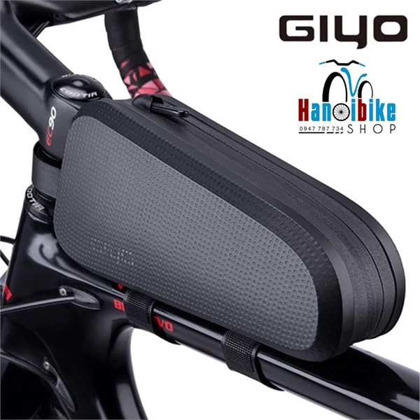 Túi treo khung xe đạp Giyo để trên loại khóa dọc chống nước