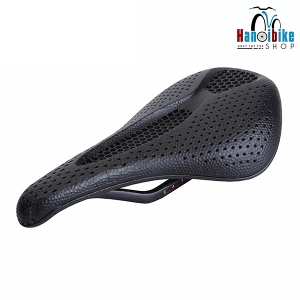 Yên xe đạp Carbon rỗng giữa đệm 3D nhiều lỗ